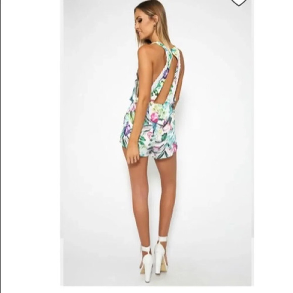 Talulah tropical print romper - Picture 5 of 6